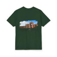 Melrose Abbey Illustration Adult T-Shirt by The Clan Douglas
