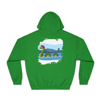 Nessie Illustration Hoodie by The Clan Douglas