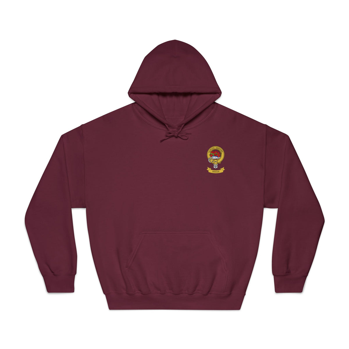 Melrose Abbey Illustration Hoodie by The Clan Douglas