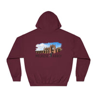 Melrose Abbey Illustration Hoodie by The Clan Douglas