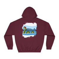 Nessie Illustration Hoodie by The Clan Douglas