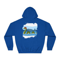 Nessie Illustration Hoodie by The Clan Douglas