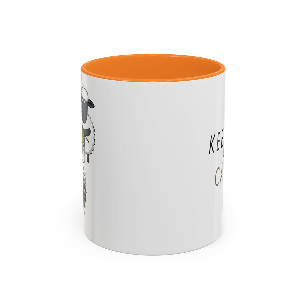 Keep Calm and Cast On Mug by Brae & Heather