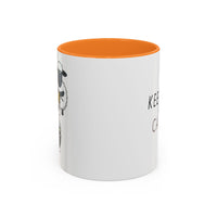 Keep Calm and Cast On Mug by Brae & Heather