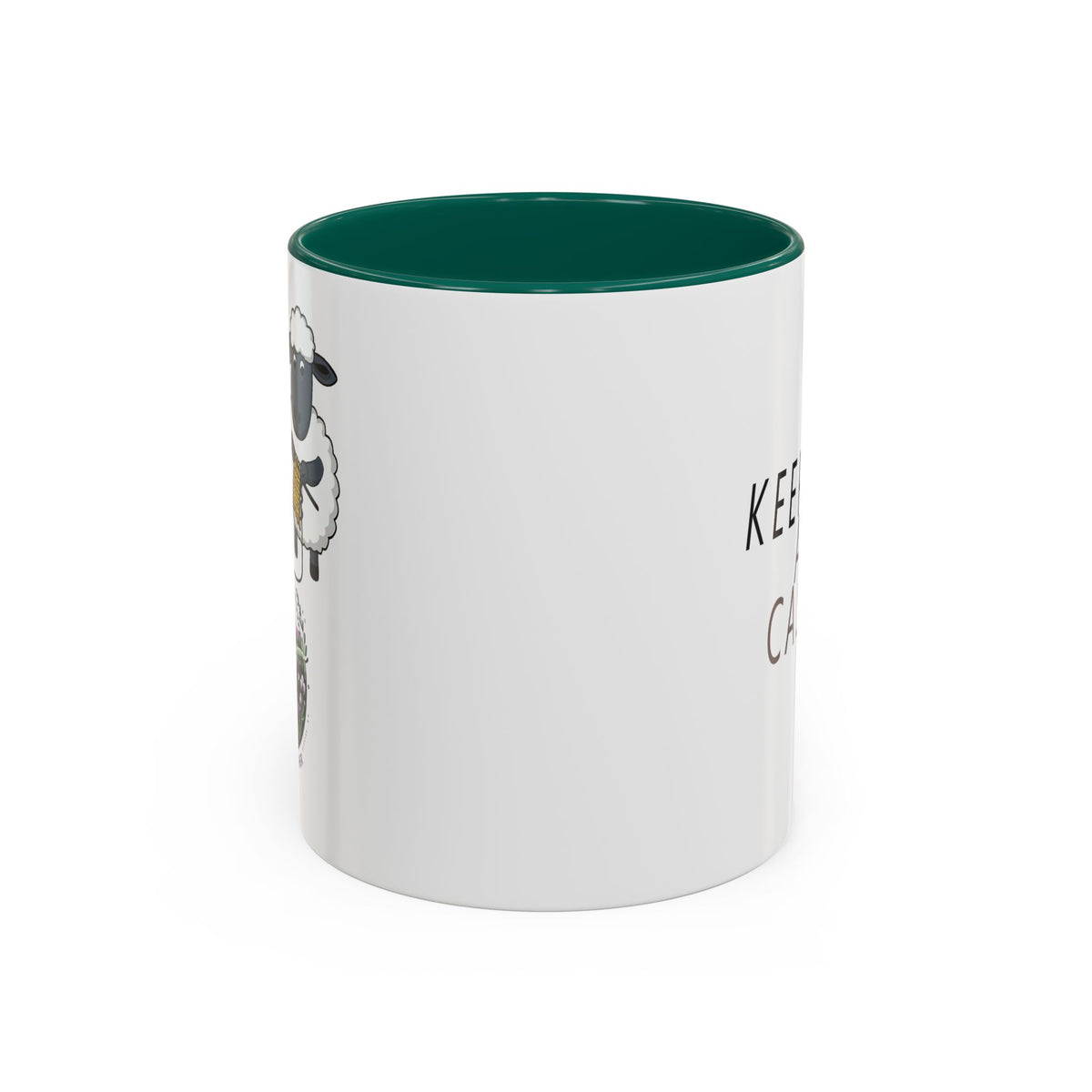 Keep Calm and Cast On Mug by Brae & Heather