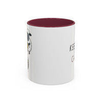 Keep Calm and Cast On Mug by Brae & Heather