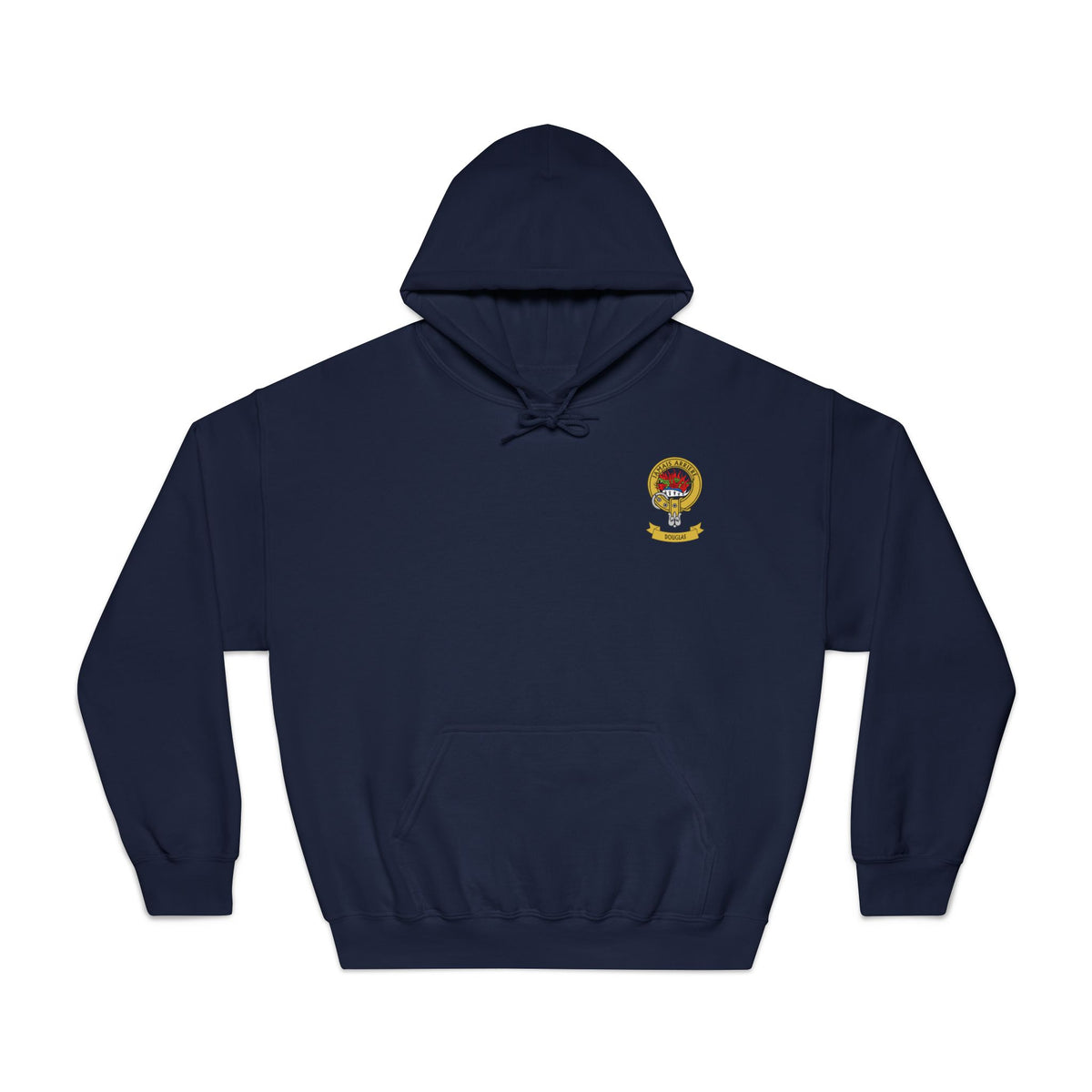 Highland Coo Illustration Hoodie by The Clan Douglas