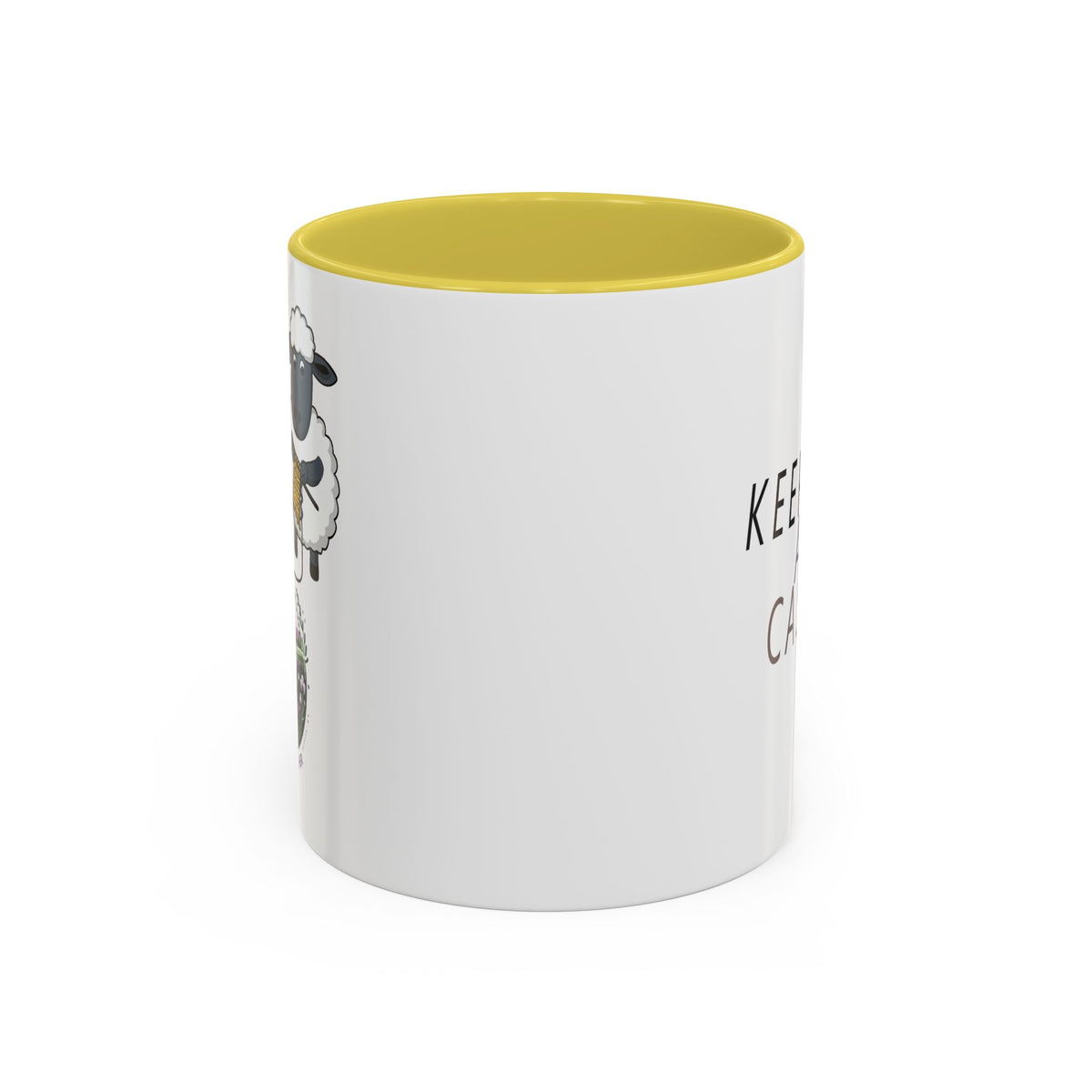 Keep Calm and Cast On Mug by Brae & Heather