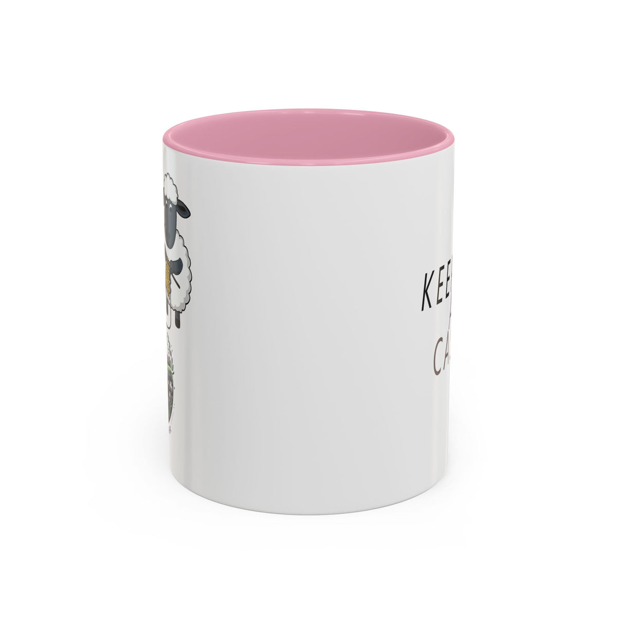 Keep Calm and Cast On Mug by Brae & Heather