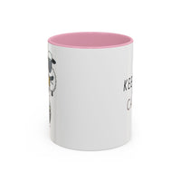Keep Calm and Cast On Mug by Brae & Heather