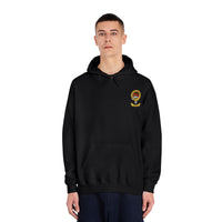 Melrose Abbey Illustration Hoodie by The Clan Douglas
