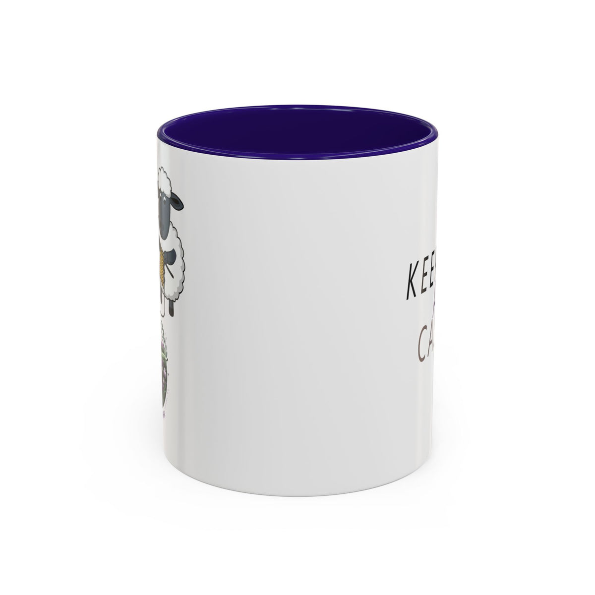 Keep Calm and Cast On Mug by Brae & Heather