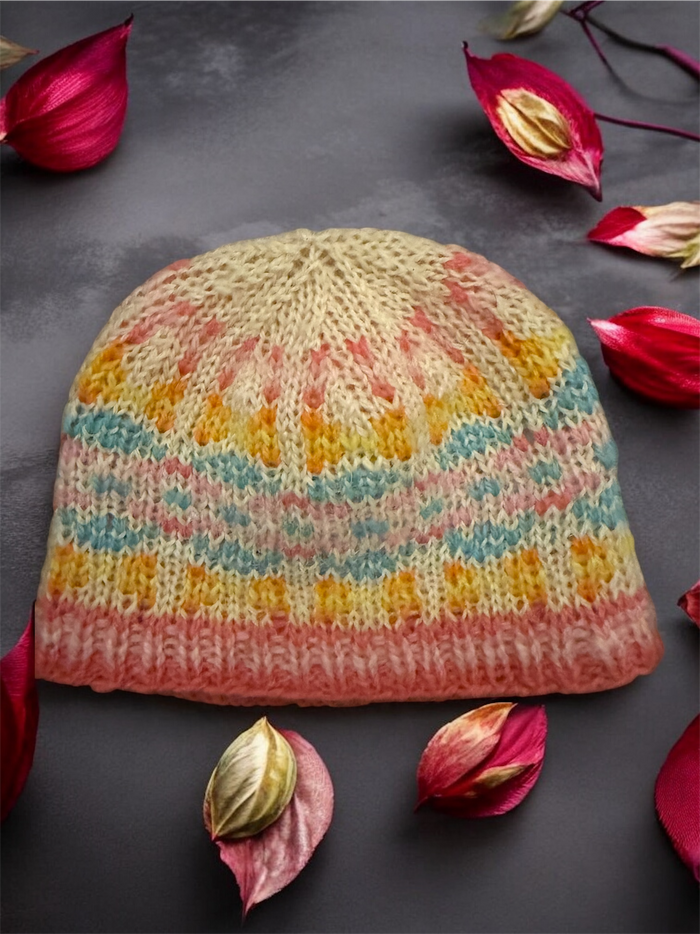 Bairn Lassie Beanie Knitting Pattern