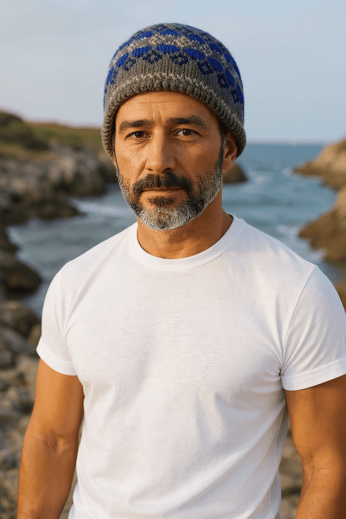 Billy the G.O.A.T Beanie Knitting Pattern by Brae & Heather