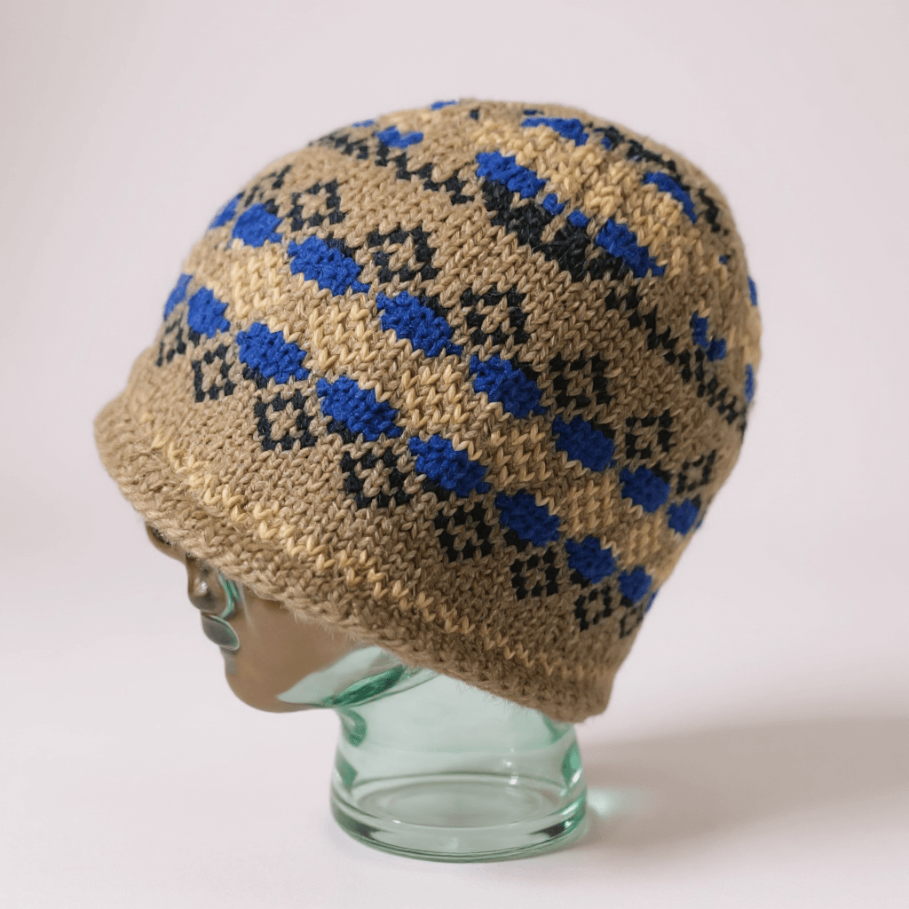 Billy the G.O.A.T Beanie Knitting Pattern by Brae & Heather