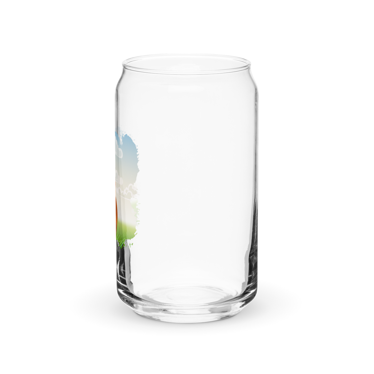 Verre en forme de canette Highland Coo