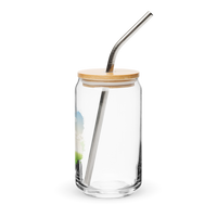 Verre en forme de canette Highland Coo