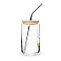 Verre en forme de canette Highland Coo