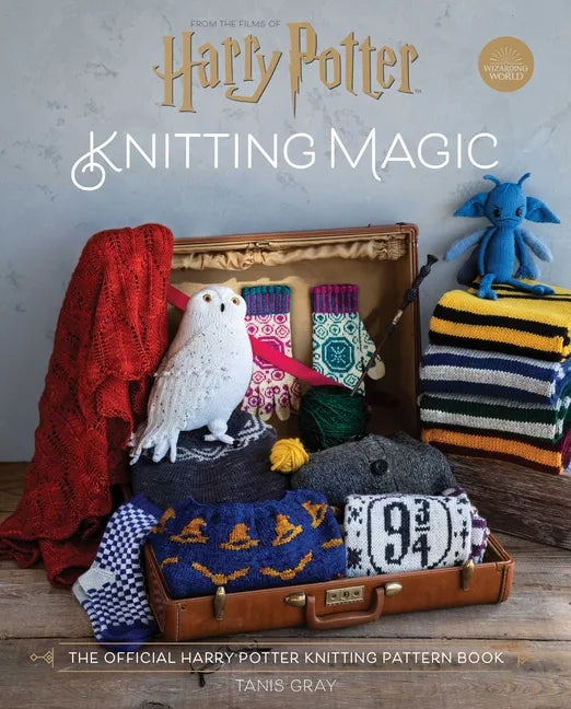 Harry Potter: Knitting Magic: The Official Harry Potter Knitting Pattern Book - Hardcover