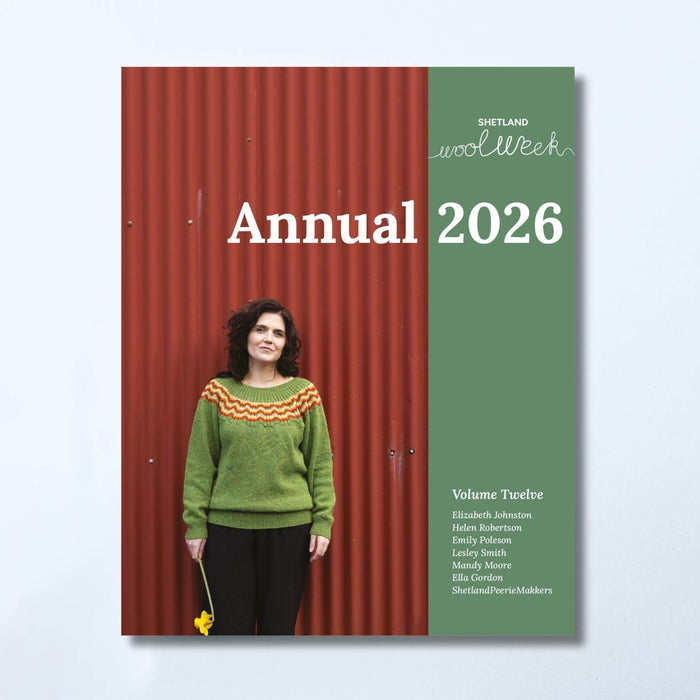 Shetland Wool Week Annual 2026 cover