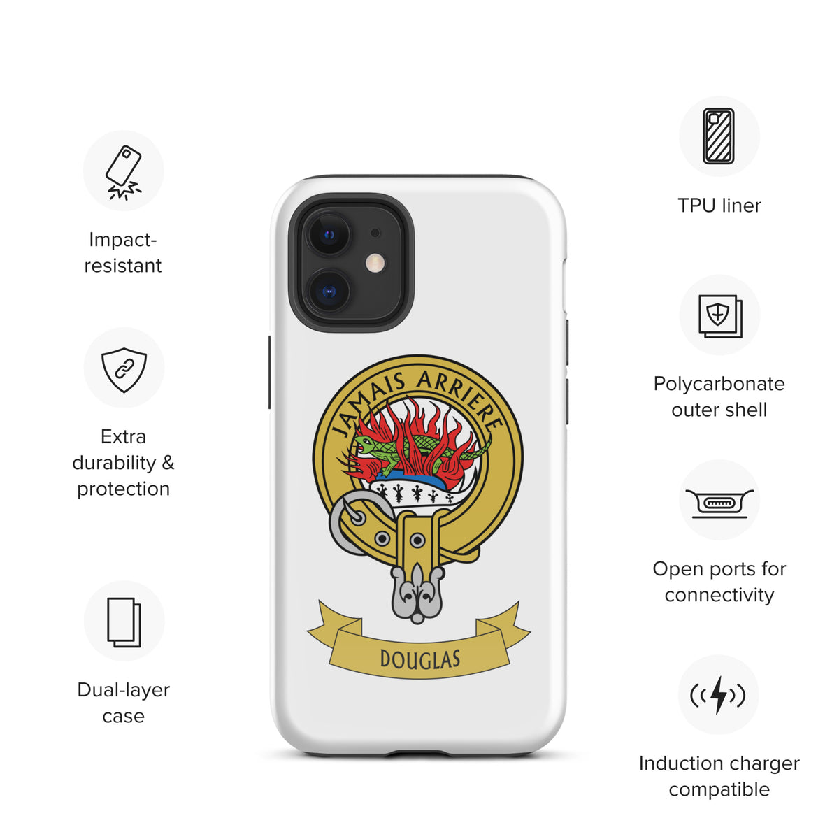Douglas Crest Tough Case for iPhone®
