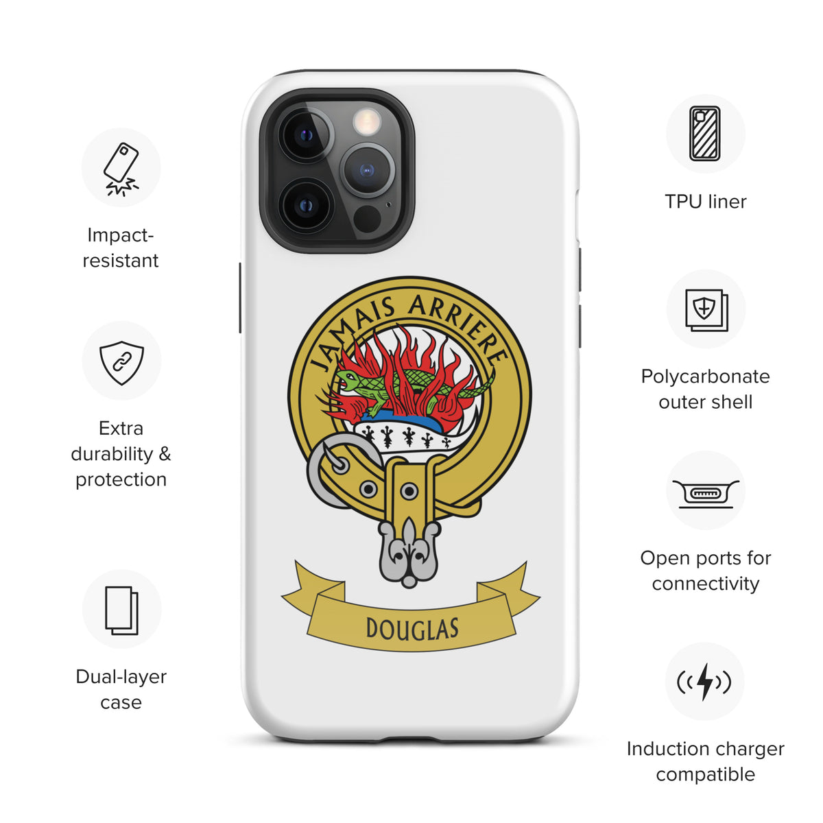 Douglas Crest Tough Case for iPhone®