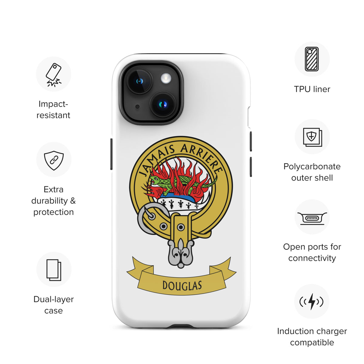 Douglas Crest Tough Case for iPhone®