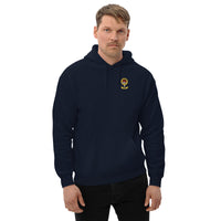 Sudadera con capucha para adultos Highland Coo